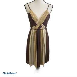 Bisou Bisou Michele bombot pleated dress size4
